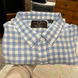 Blue Checkered Men's Shirt